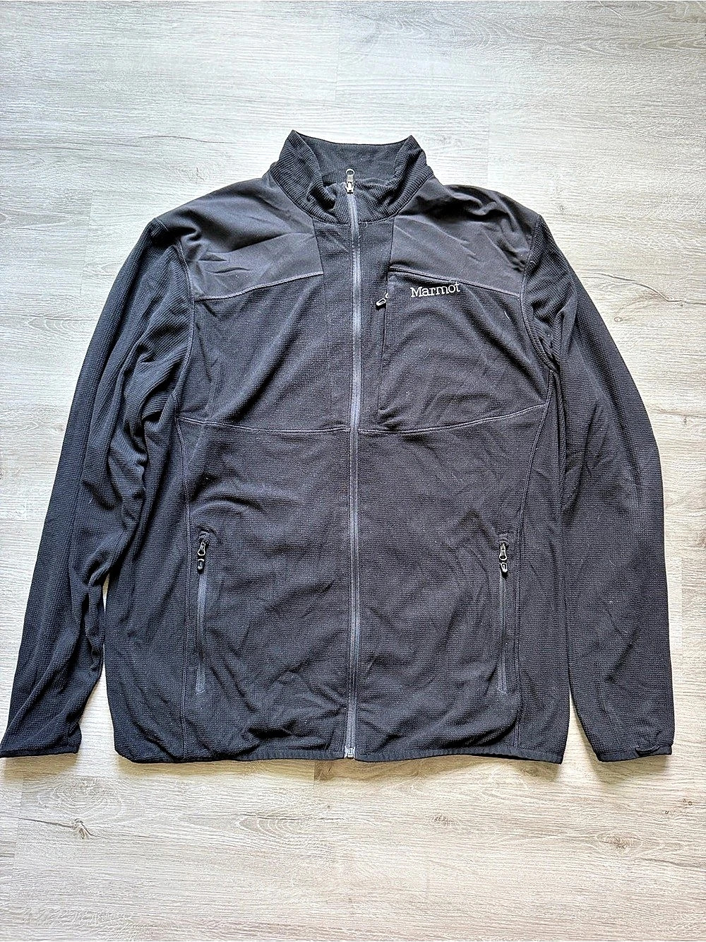 Marmot Men's Leconte Tech Grid Fleece Full-Zip Jacket Leconte Tech Grid Fleece